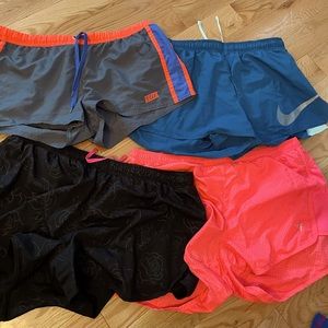 Workout shorts! Set of 4!